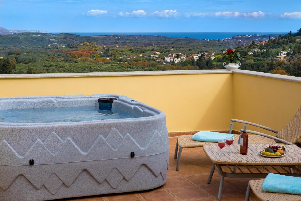 Villa Erontas - Private Heated Jacuzzi Makhairoí Eksteriør billede