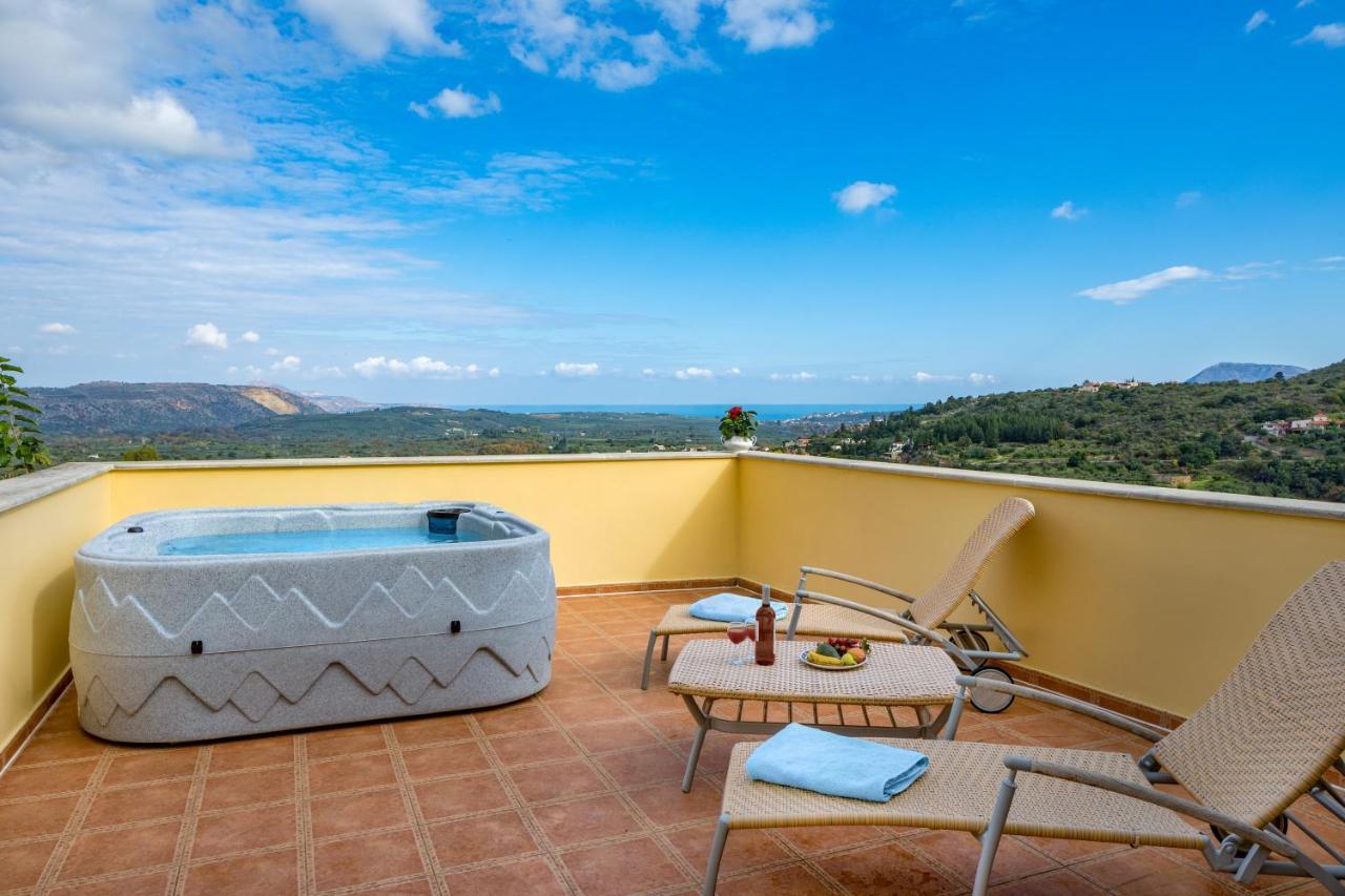 Villa Erontas - Private Heated Jacuzzi Makhairoí Eksteriør billede